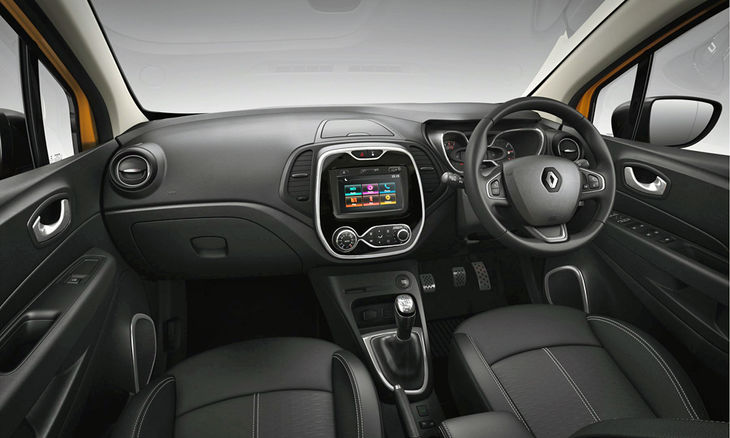 Renault captur интерьер